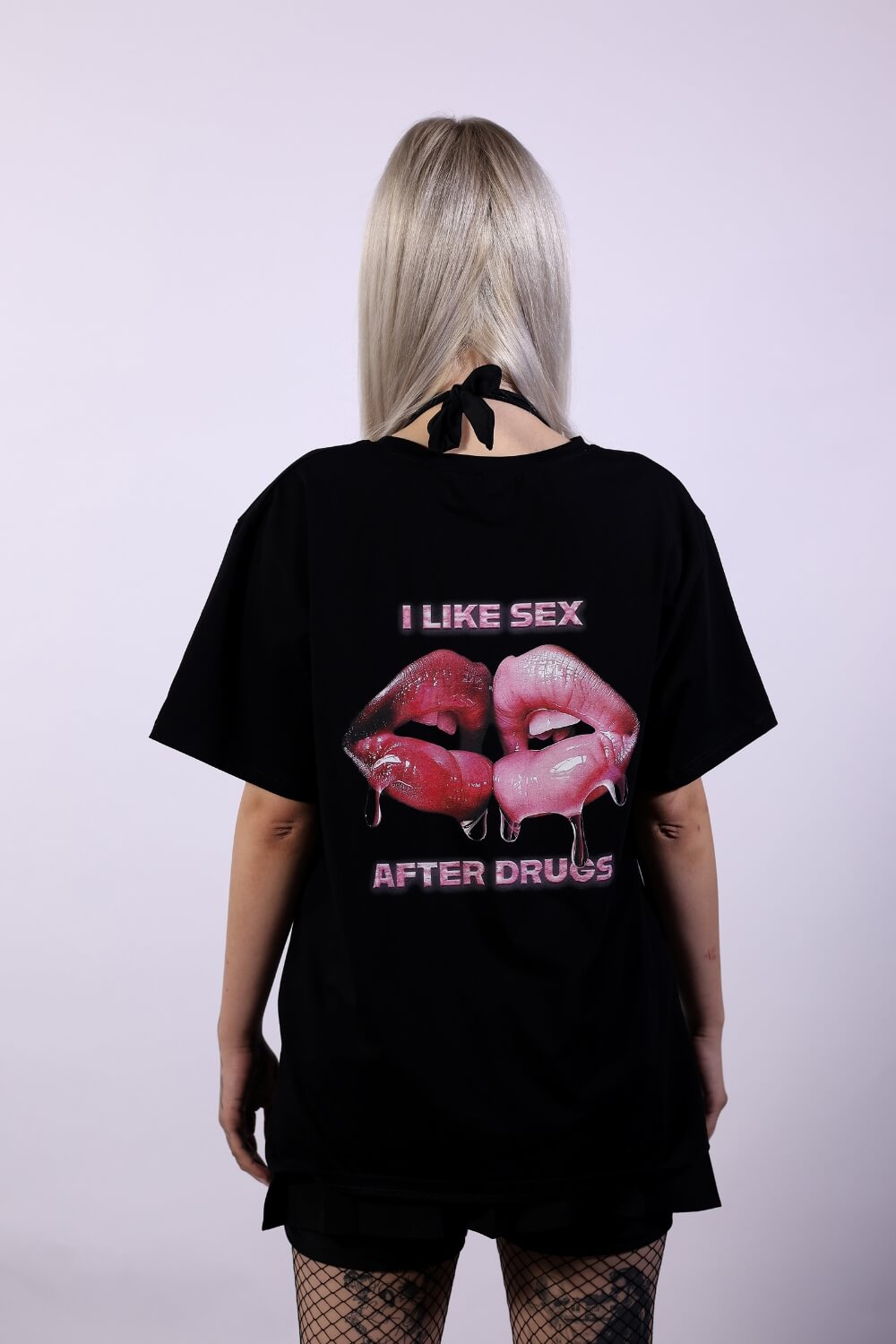 Koszulka I Like Sex After Drugs Damska